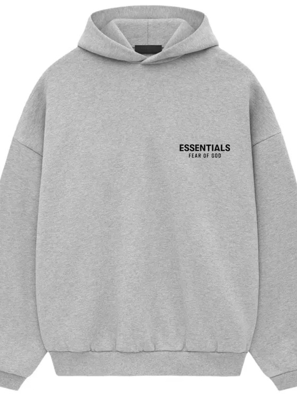 Fear of God Essentials Pullover Hoodie in Light Grey